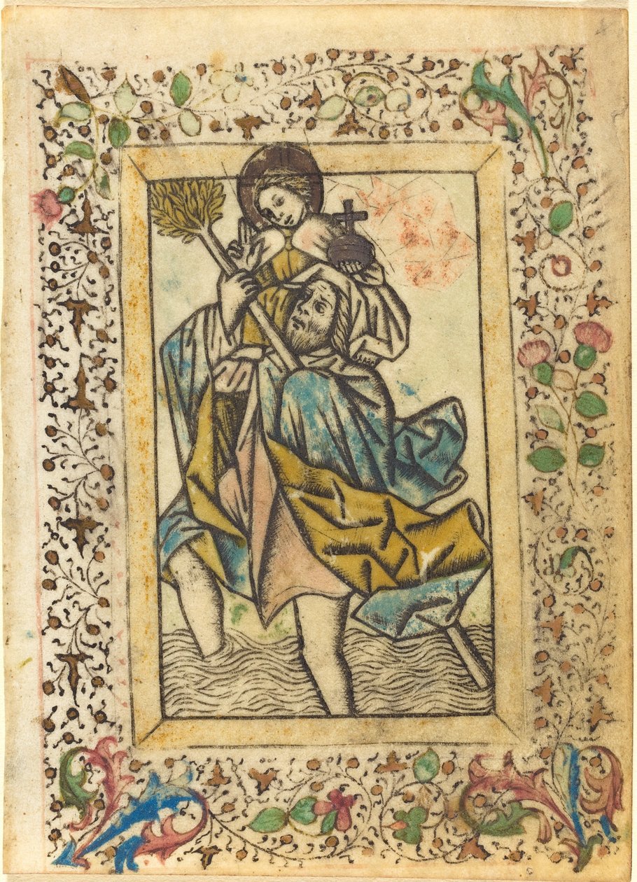 San Cristóbal de Master of the Dutuit Mount of Olives