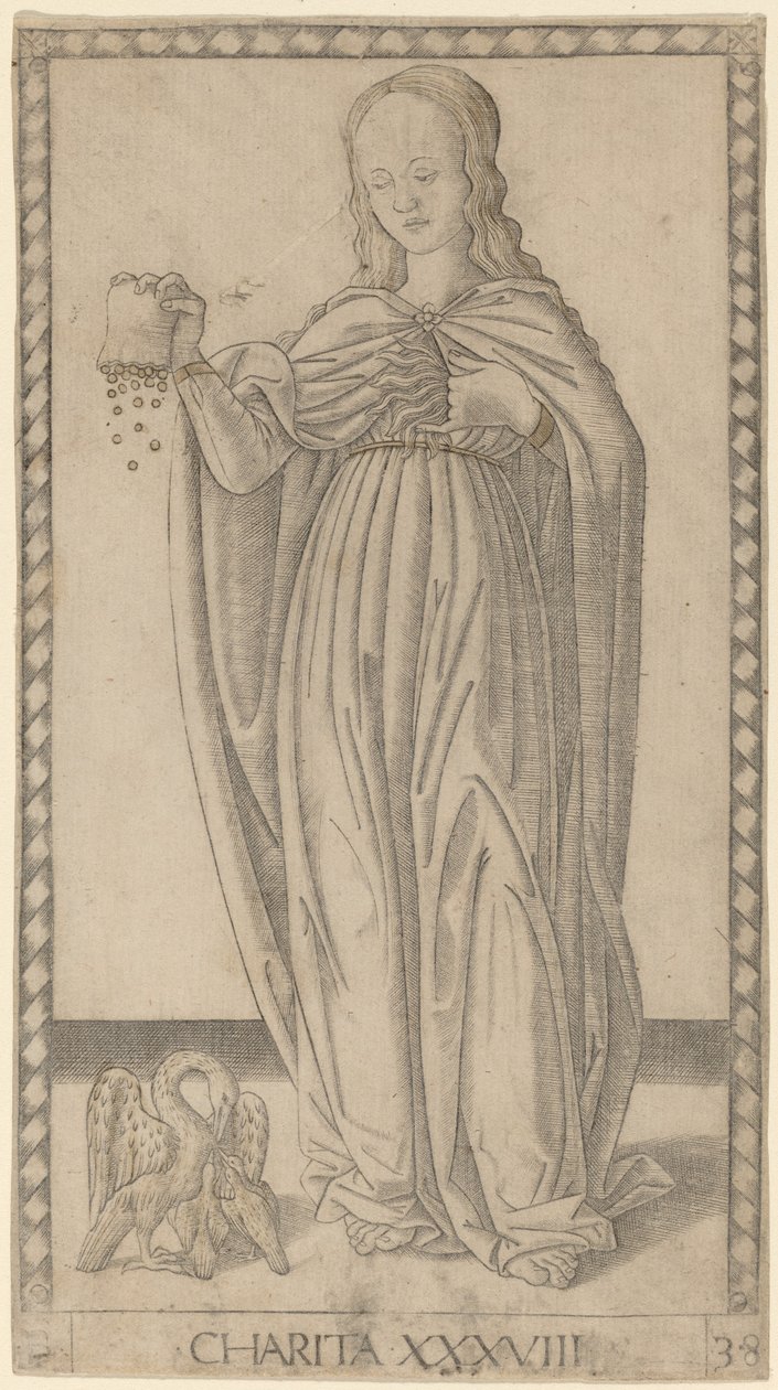 Caridad de Master of the E Series Tarocchi