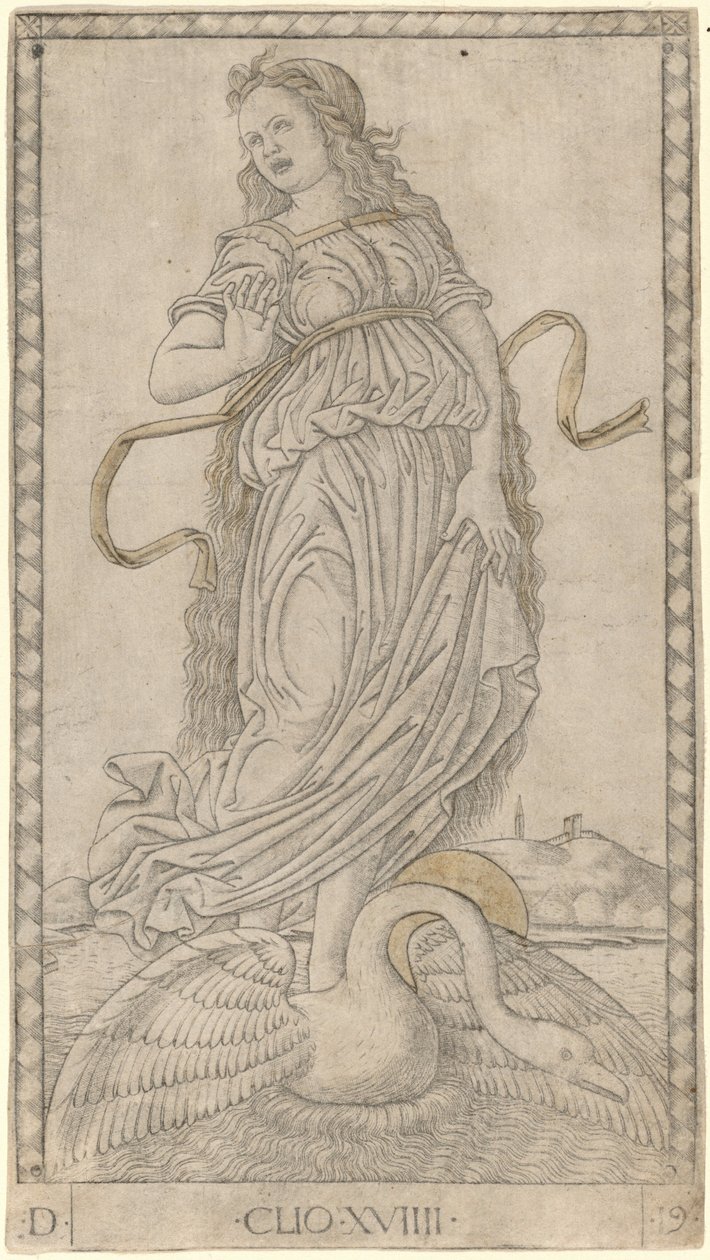 Clío de Master of the E Series Tarocchi