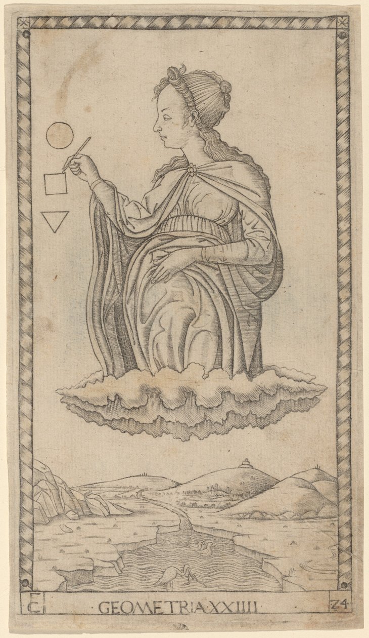 Geometría de Master of the E Series Tarocchi