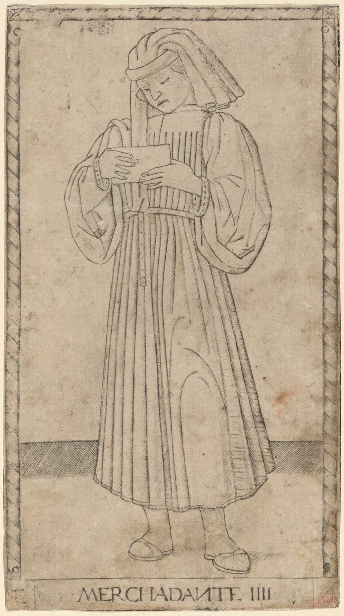 Mercader de Master of the E Series Tarocchi