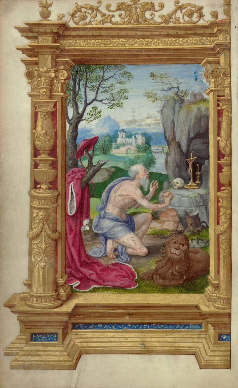 San Jerónimo de Master of the Getty Epistles