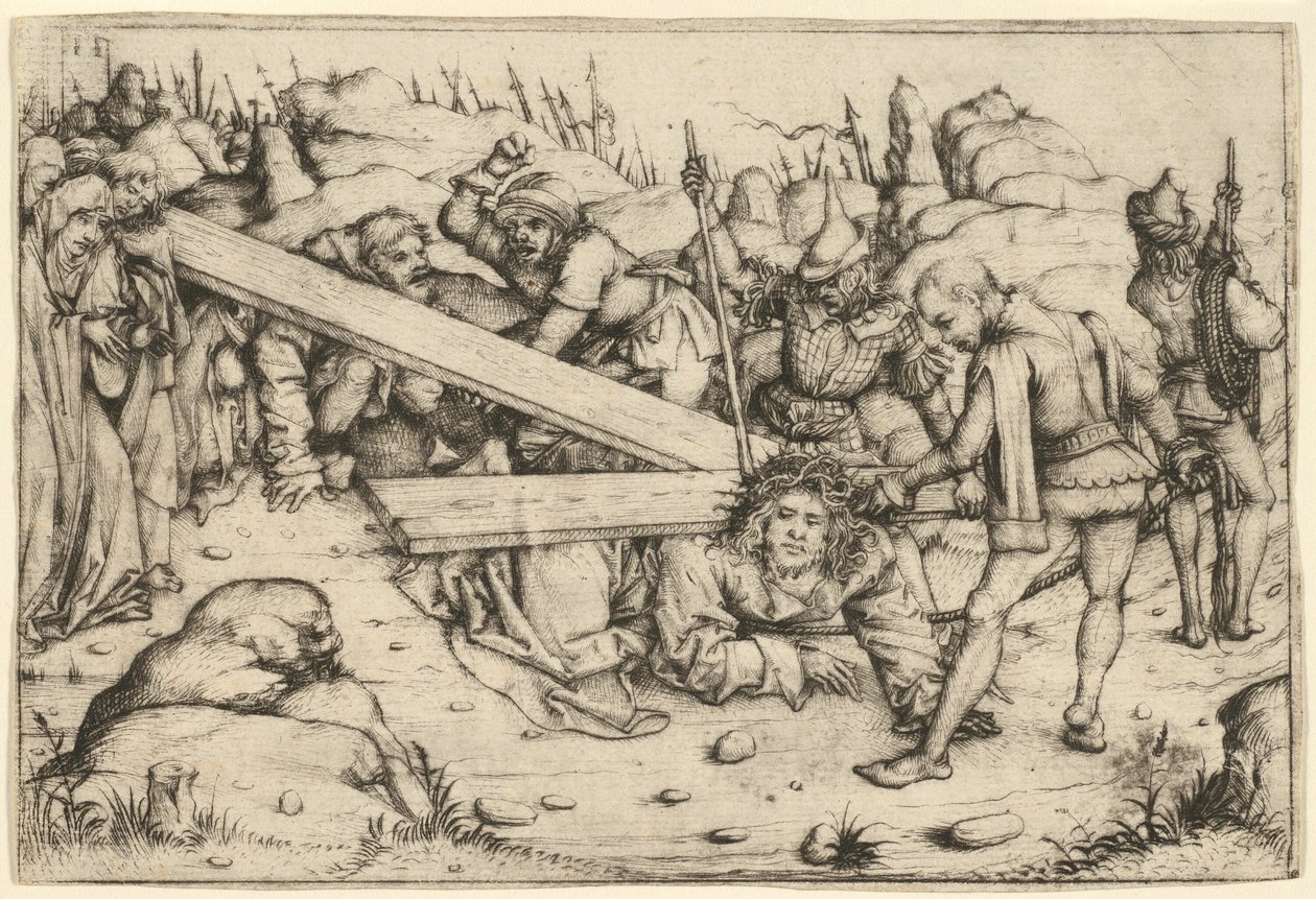 El camino del Calvario de Master of the Housebook