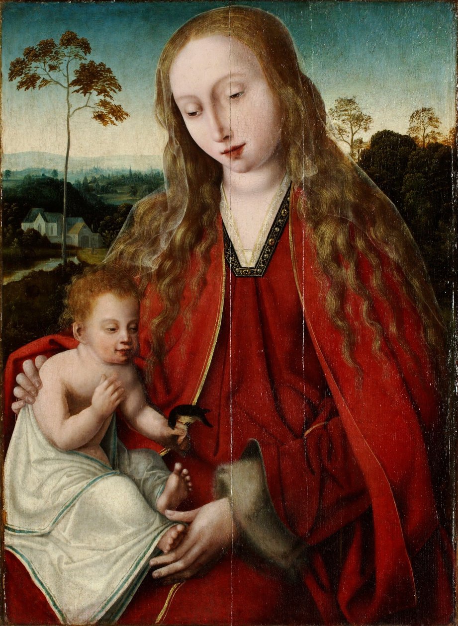Virgen con el Niño de Master of the Mansi Magdalen