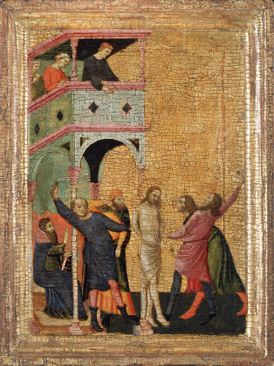 Flagelación (recto) de Master of the Poldi Pezzoli diptych