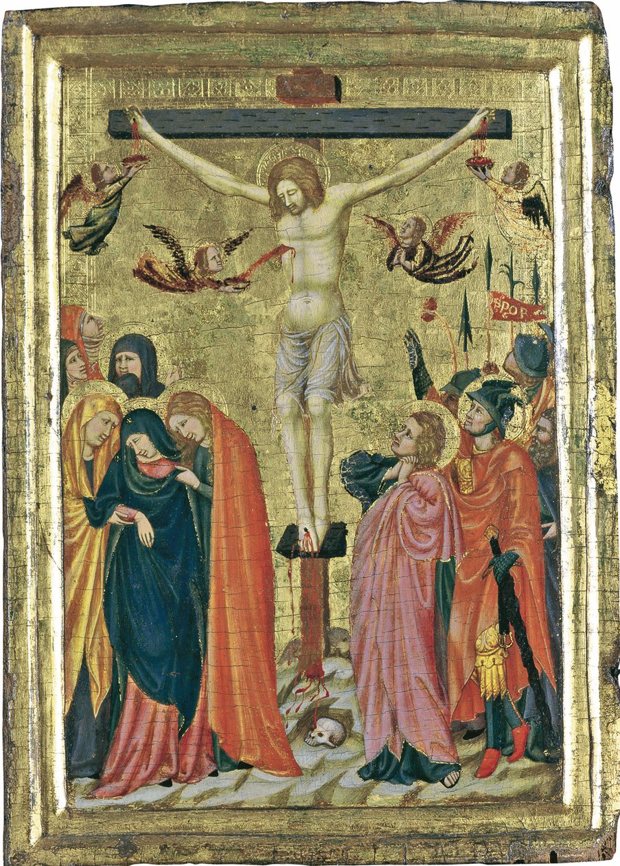 La Crucifixión de Master of the Pomposa Chapterhouse