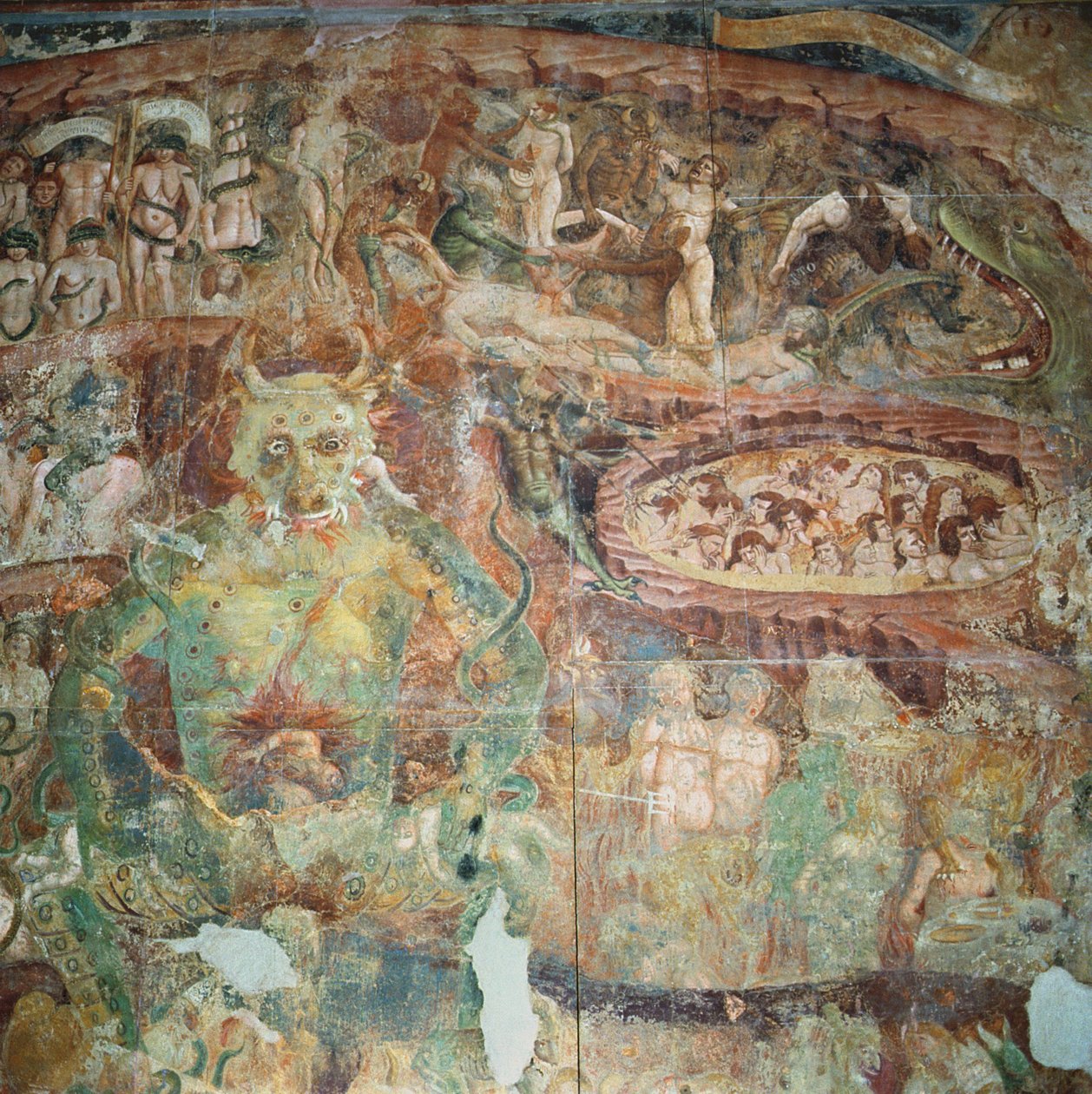 Infierno, 1360-70 de Master of the Triumph of Death