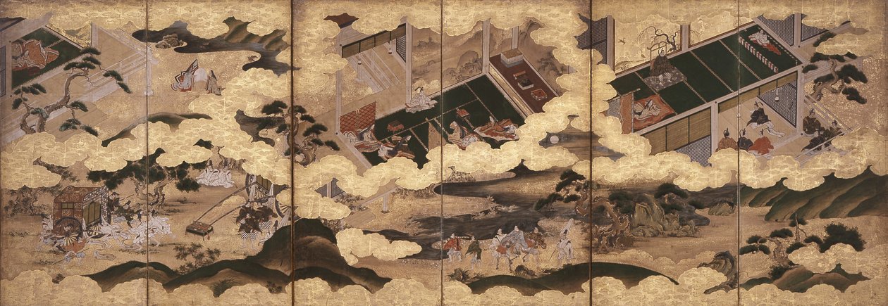 Cuentos de Genji de Matabei Iwasa