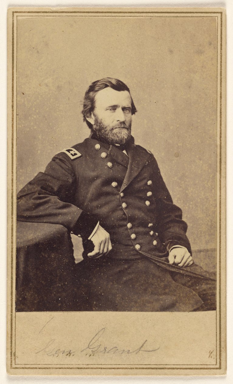 Gral. [Ulysses S.] Grant de Mathew B. Brady