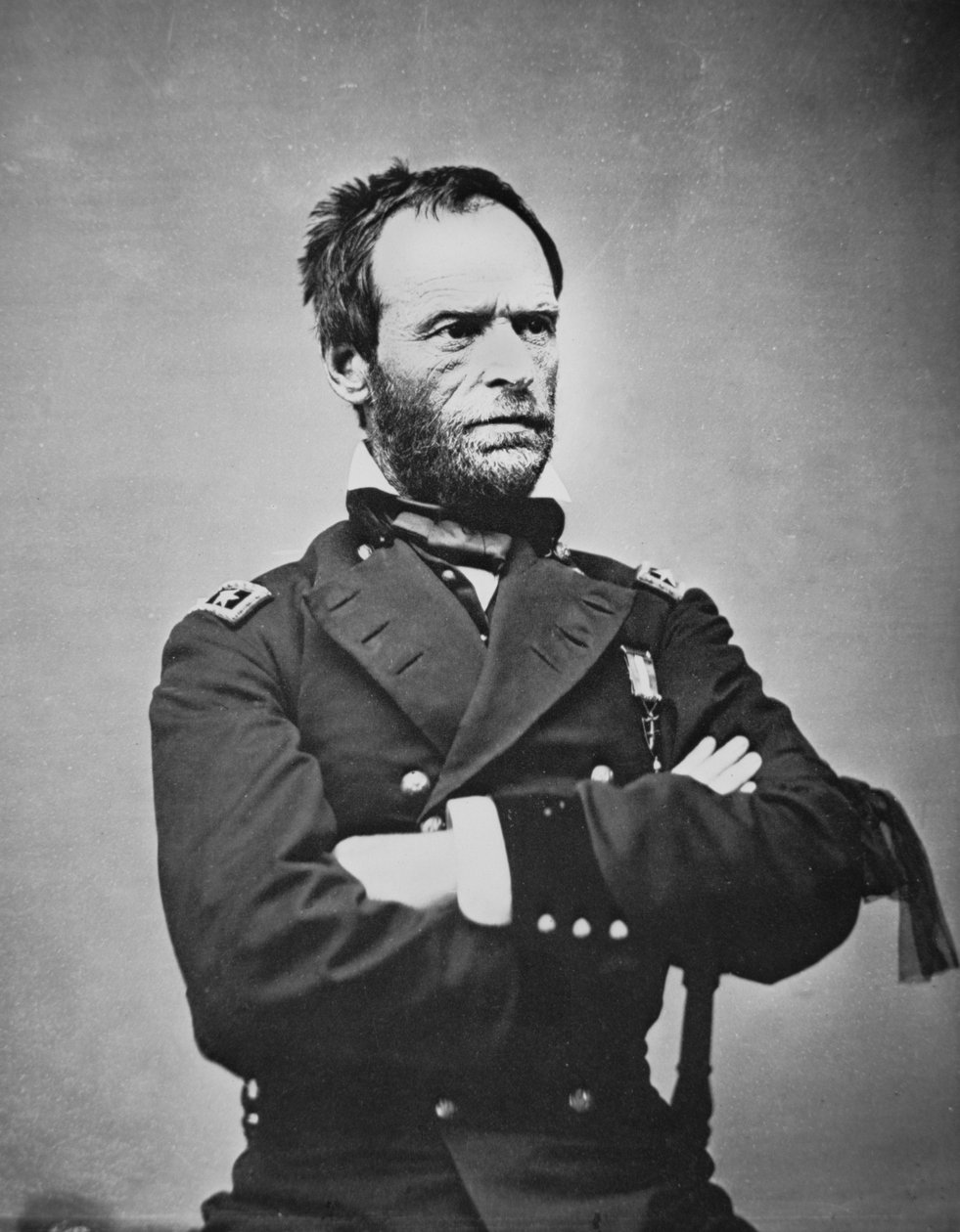 General William T. Sherman (1820-91) de Mathew Brady