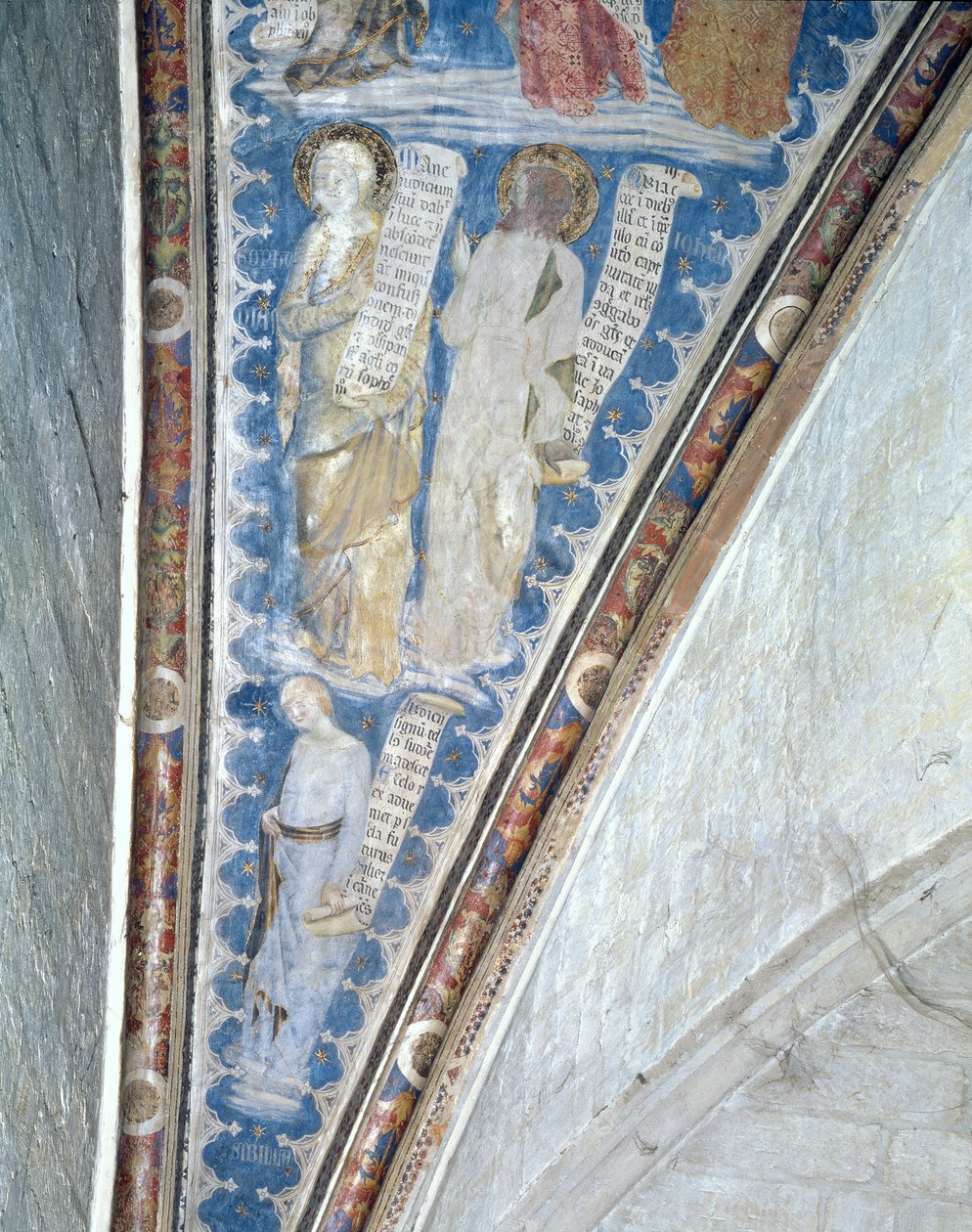 Los profetas de La Sala de la Gran Audiencia, c.1353 de Matteo Giovanetti