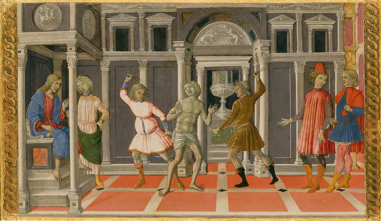 El sueño de San Jerónimo, 1476 de Matteo di Giovanni