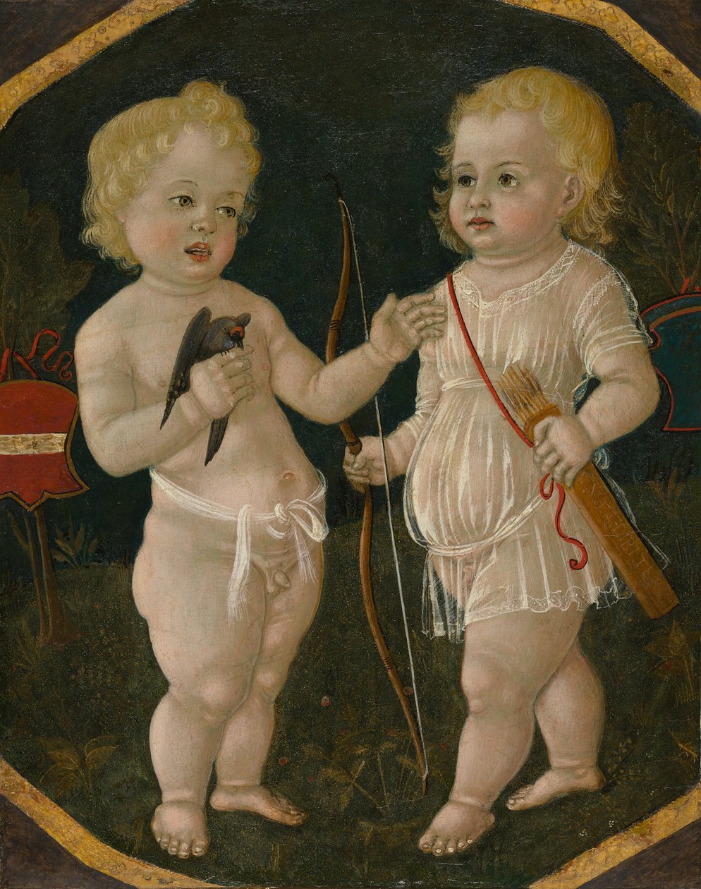Dos putti de Matteo di Giovanni
