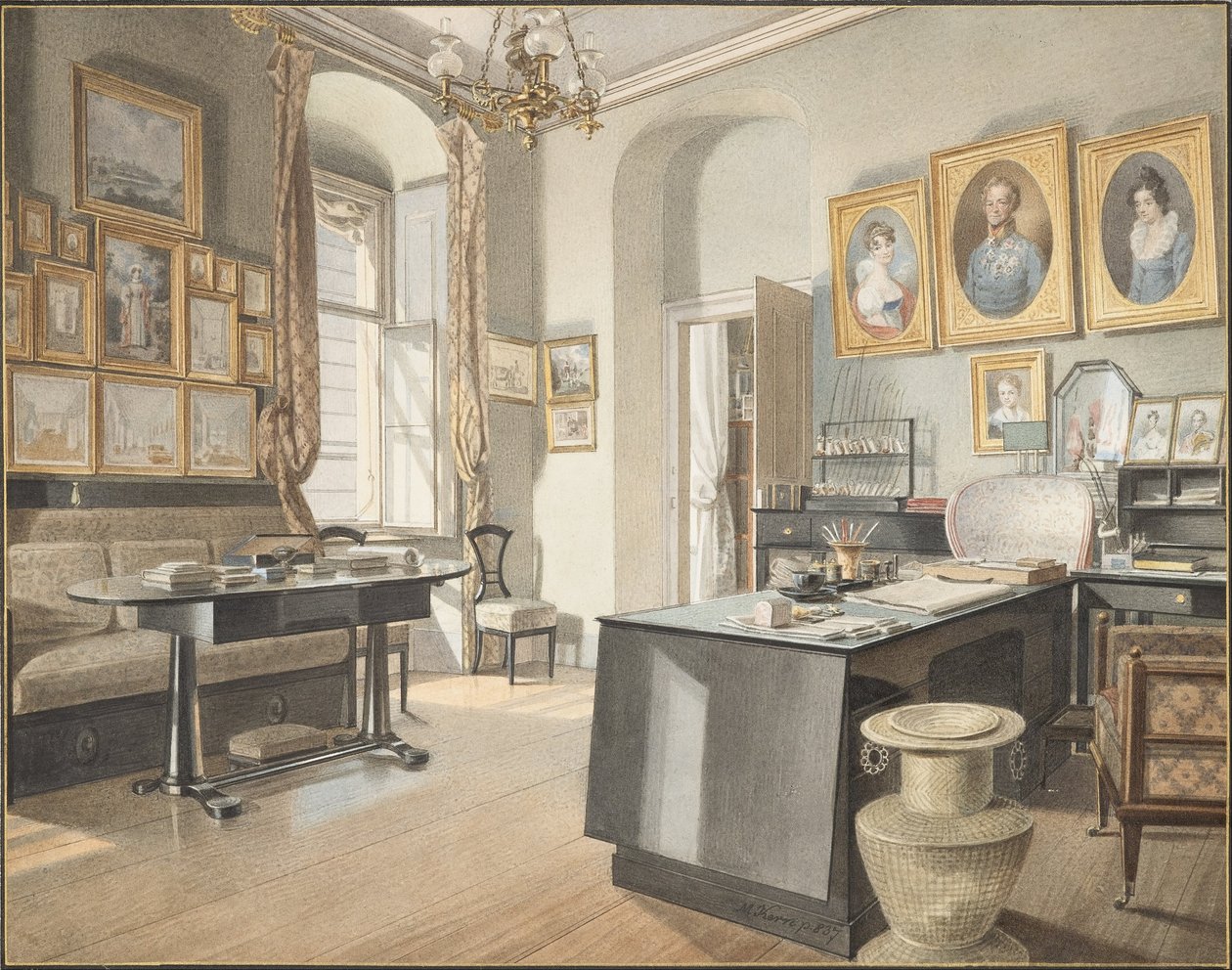 Un Estudio Interior en St. Polten de Matthäus Kern