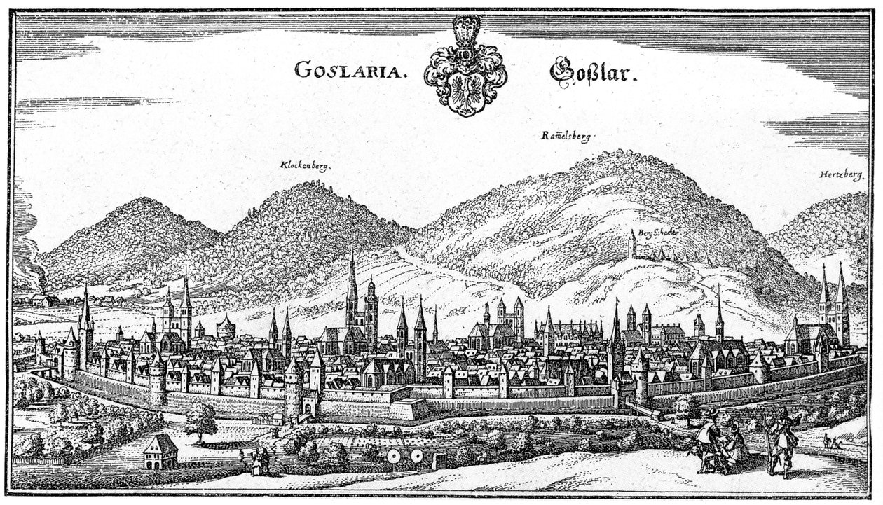 Goslar de Matthaus Merian