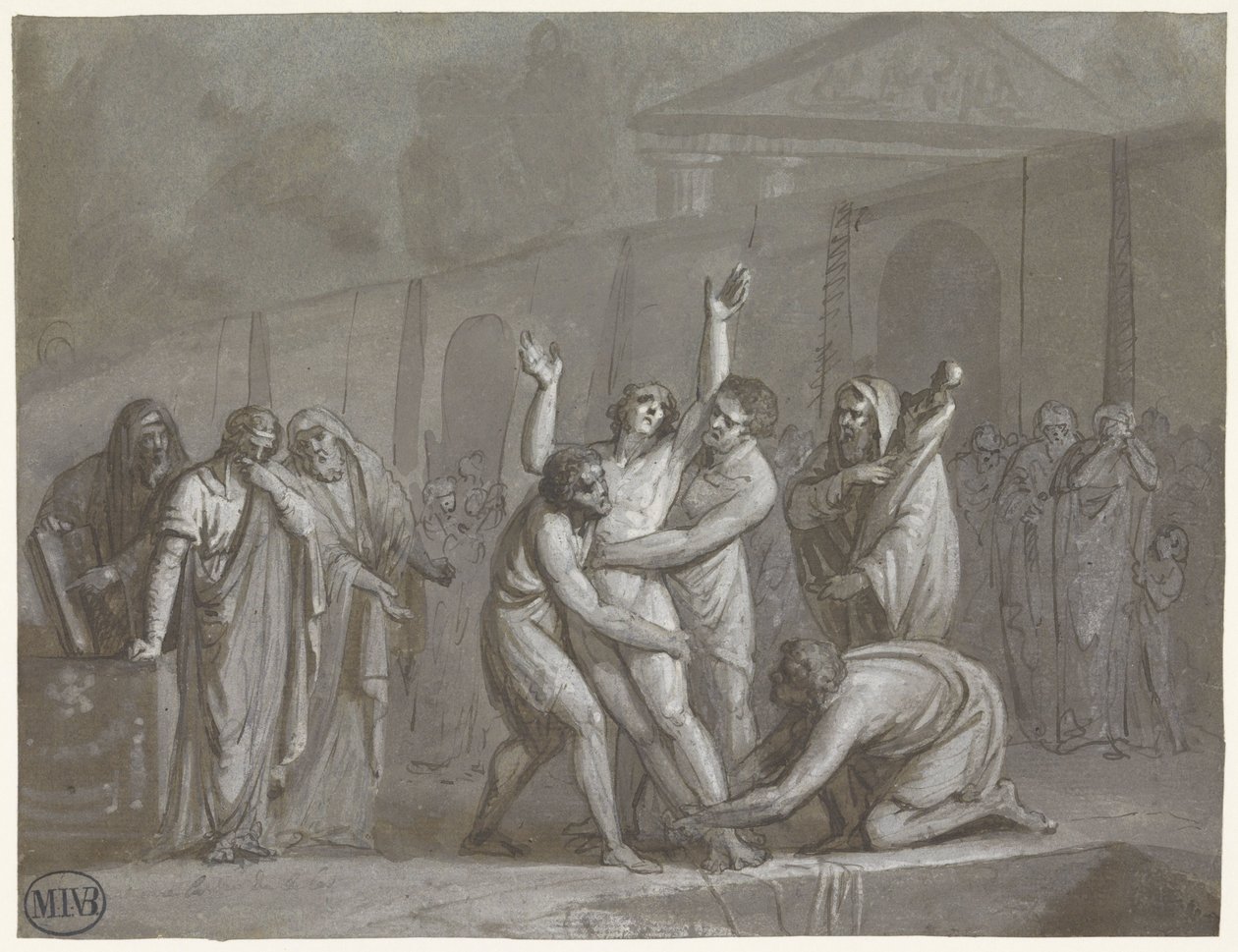 Ejecución romana de Mattheus Ignatius van Bree