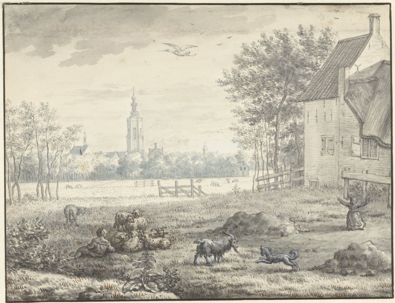 Vista de La Haya de Mattheus Verheyden