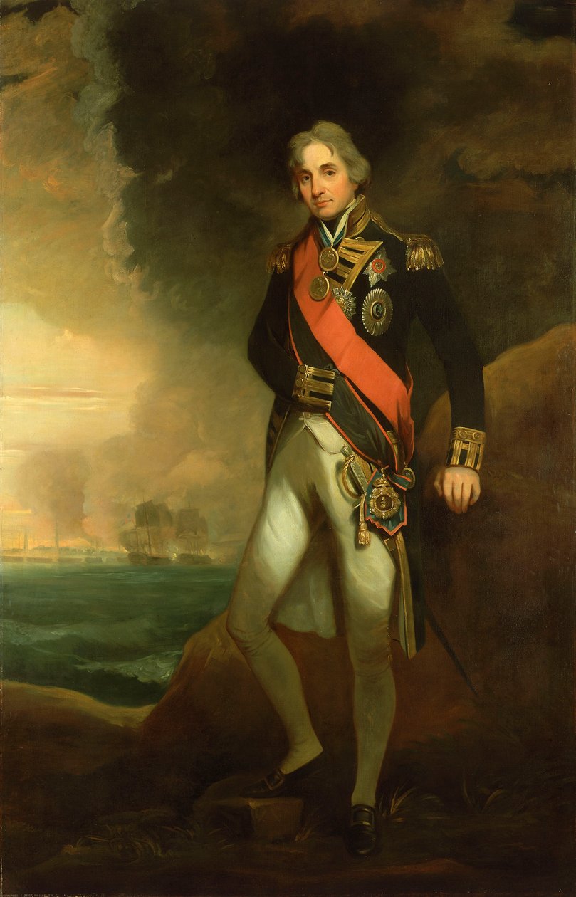 Contraalmirante Horatio Nelson de Matthew (attr.to) Shepperson