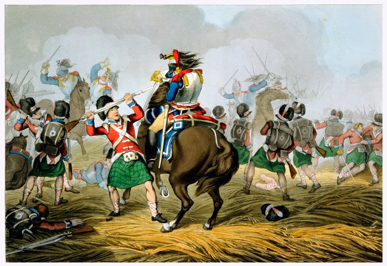Batalla de Waterloo de Matthew Dubourg