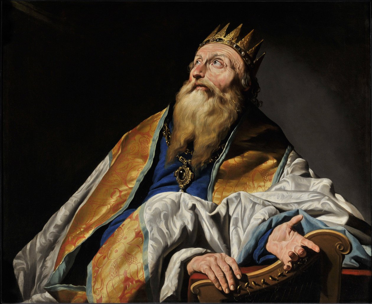 El Rey David de Matthias (c.1600 p.1650) Stomer