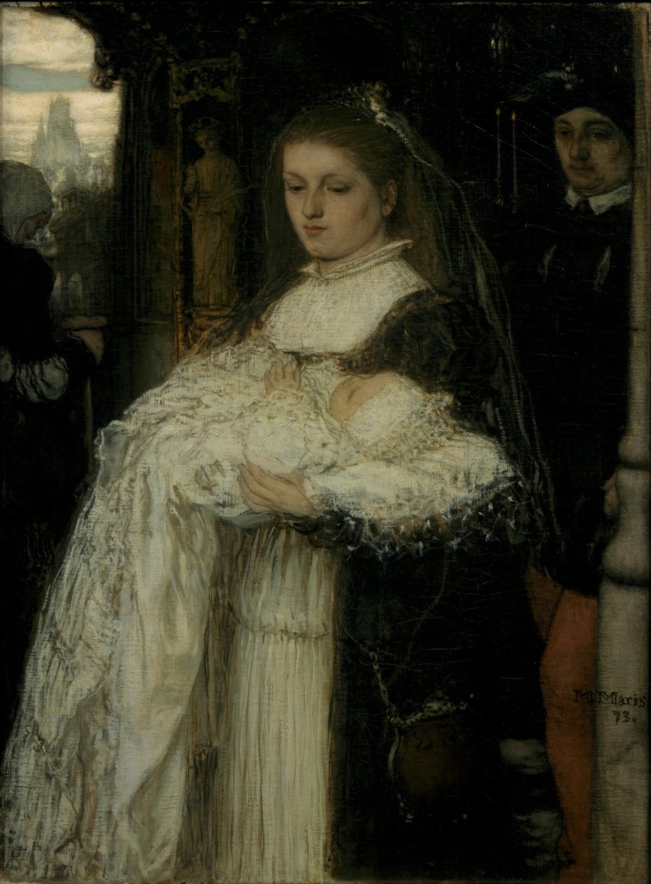 Procesión de bautizo en Lausana de Matthijs Maris