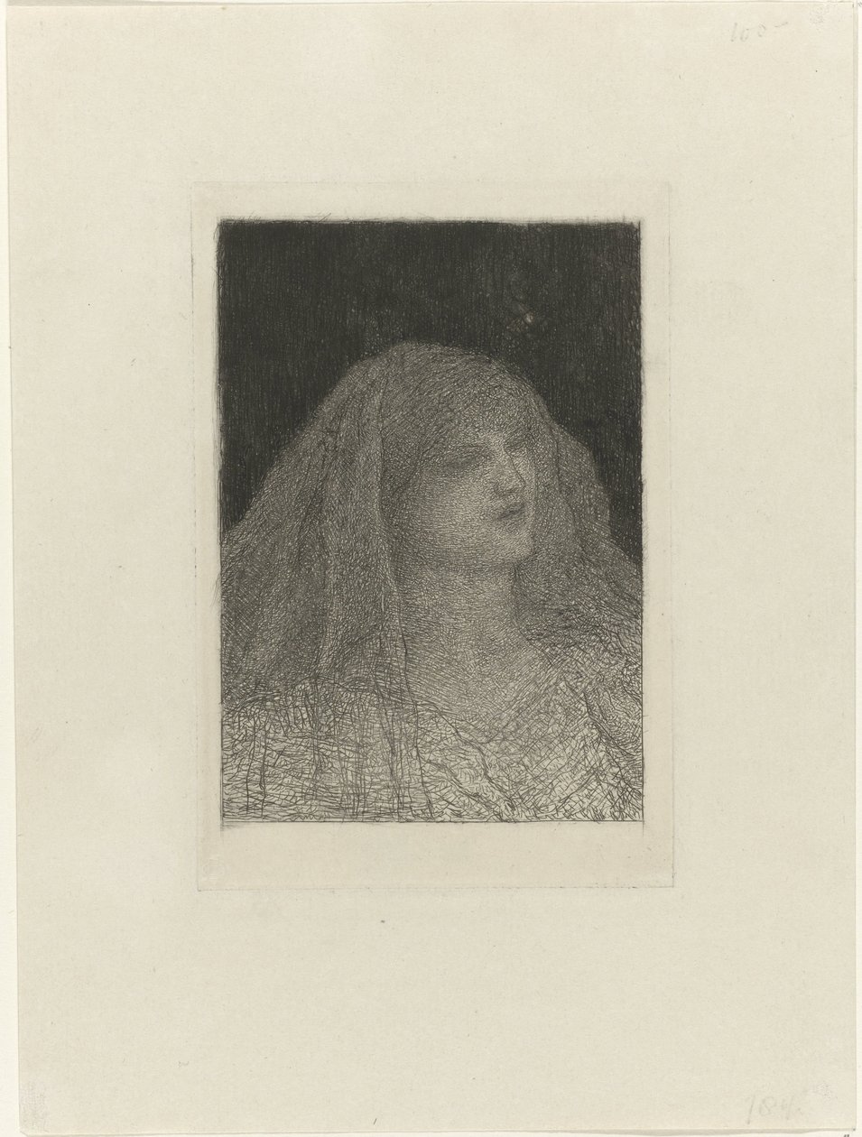 mujer con velo de Matthijs Maris