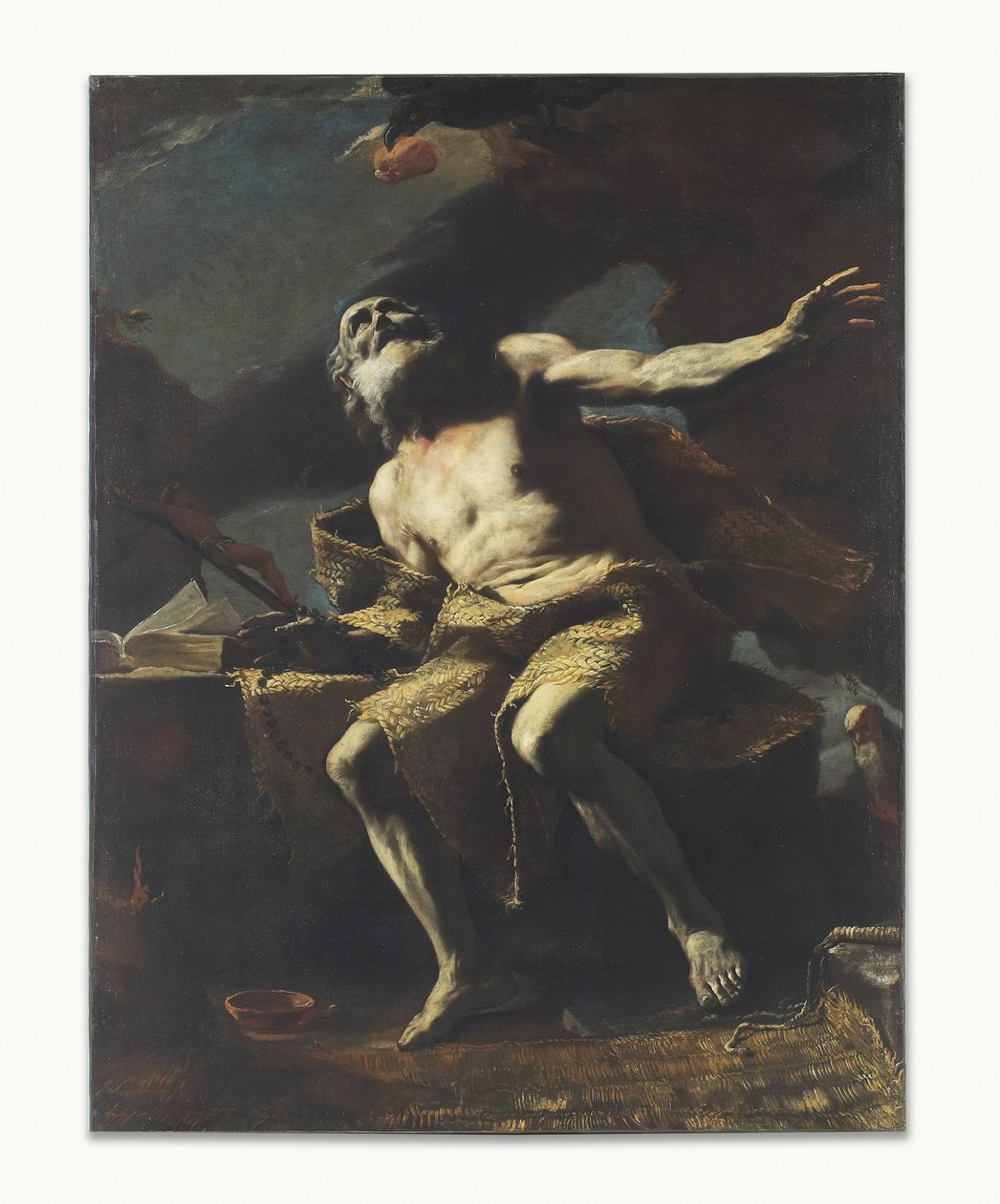 San Pablo el Ermitaño de Mattia Preti