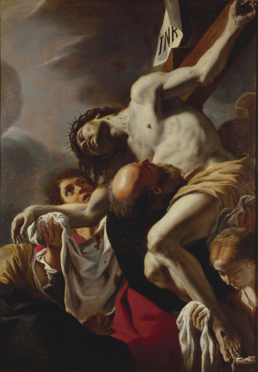 El Descendimiento de la Cruz, 1680s de Mattia Preti
