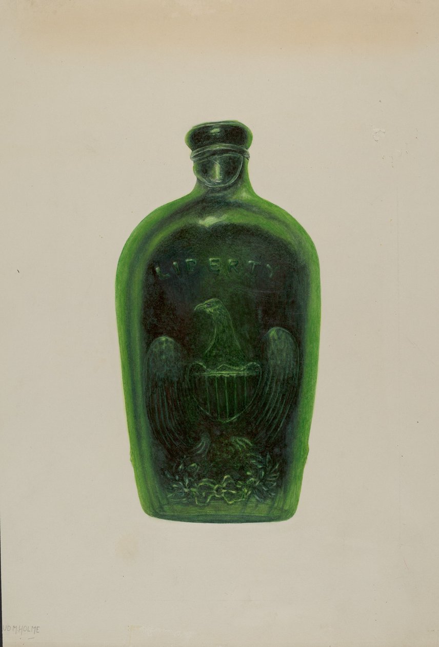 Botella "Libertad" de Maud M. Holme