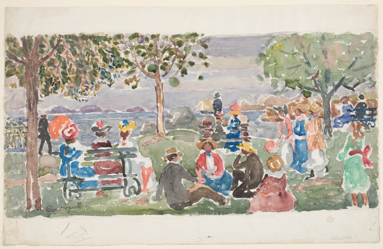 Parque de Gloucester de Maurice Brazil Prendergast