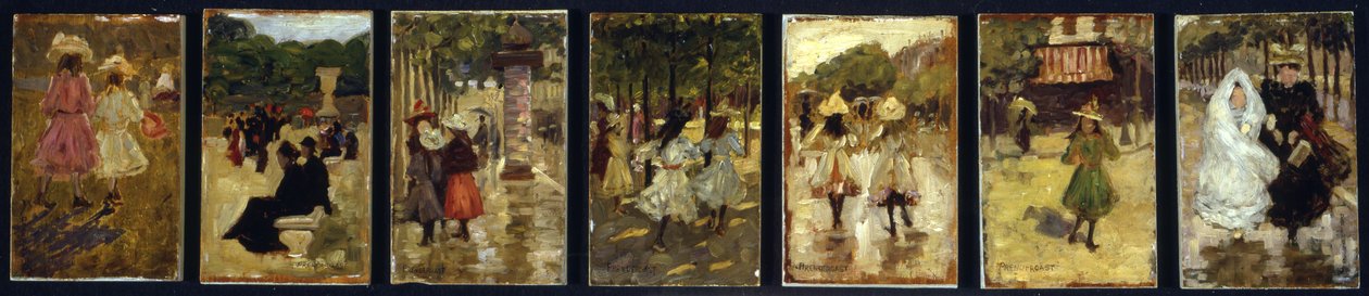 Bocetos en París, c.1892-94 de Maurice Brazil Prendergast