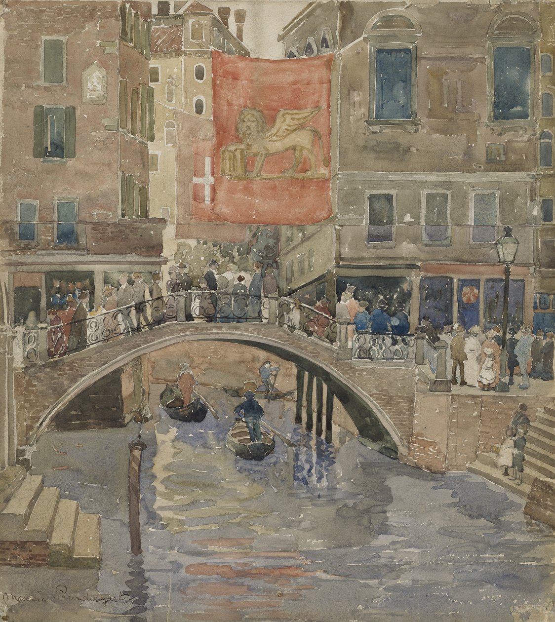 Venecia, c.1898-99 de Maurice Brazil Prendergast