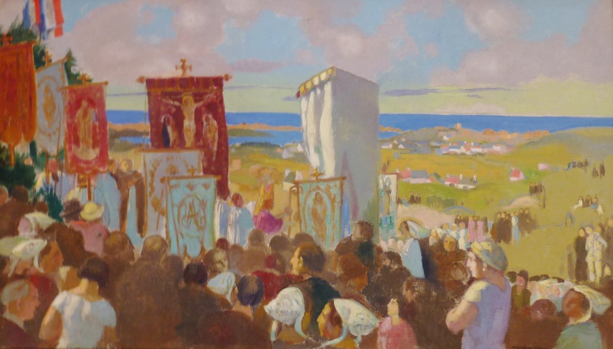 El perdón de Notre-Dame de la Clarté de Maurice Denis