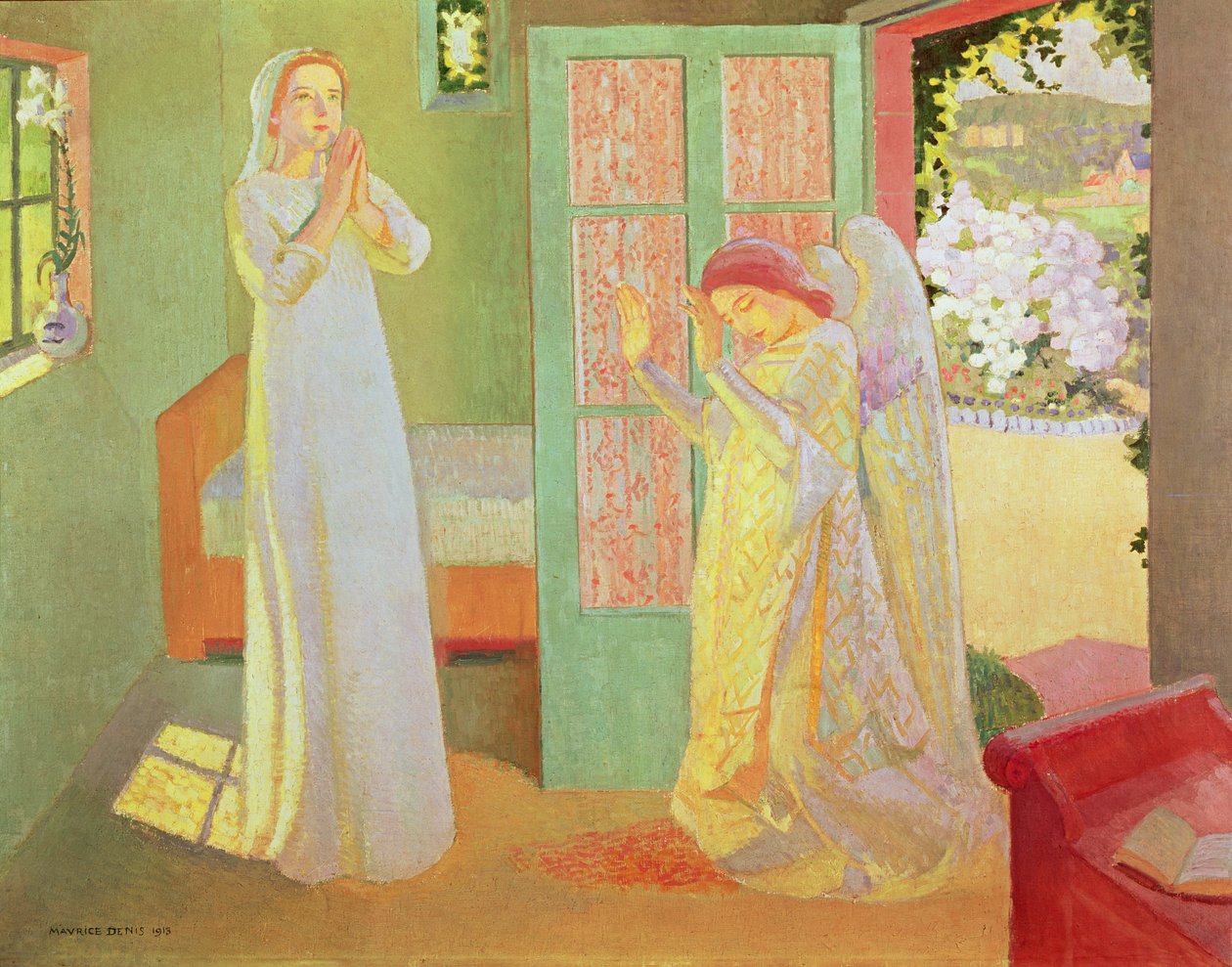 La Anunciación, 1913 de Maurice Denis