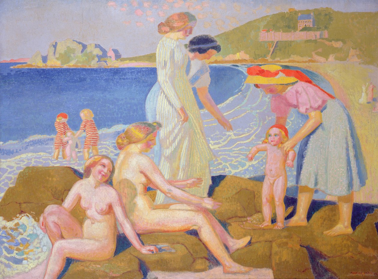 La Gran Playa, 1912 de Maurice Denis