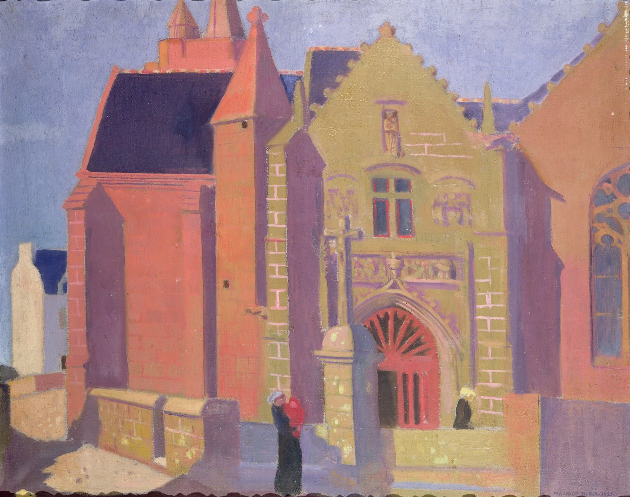 La Iglesia de Notre-Dame de la Clarté en Perros-Guirac de Maurice Denis