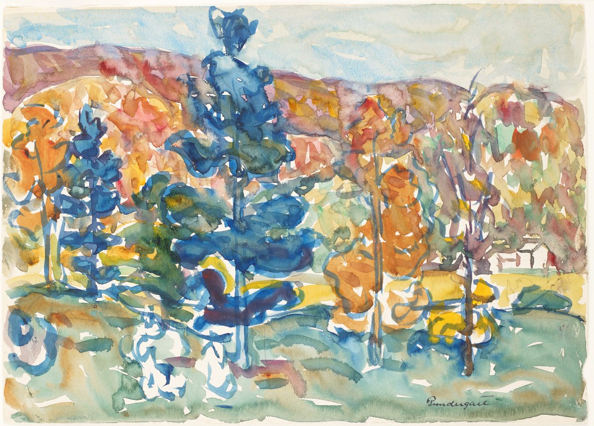 Otoño de Maurice Brazil Prendergast