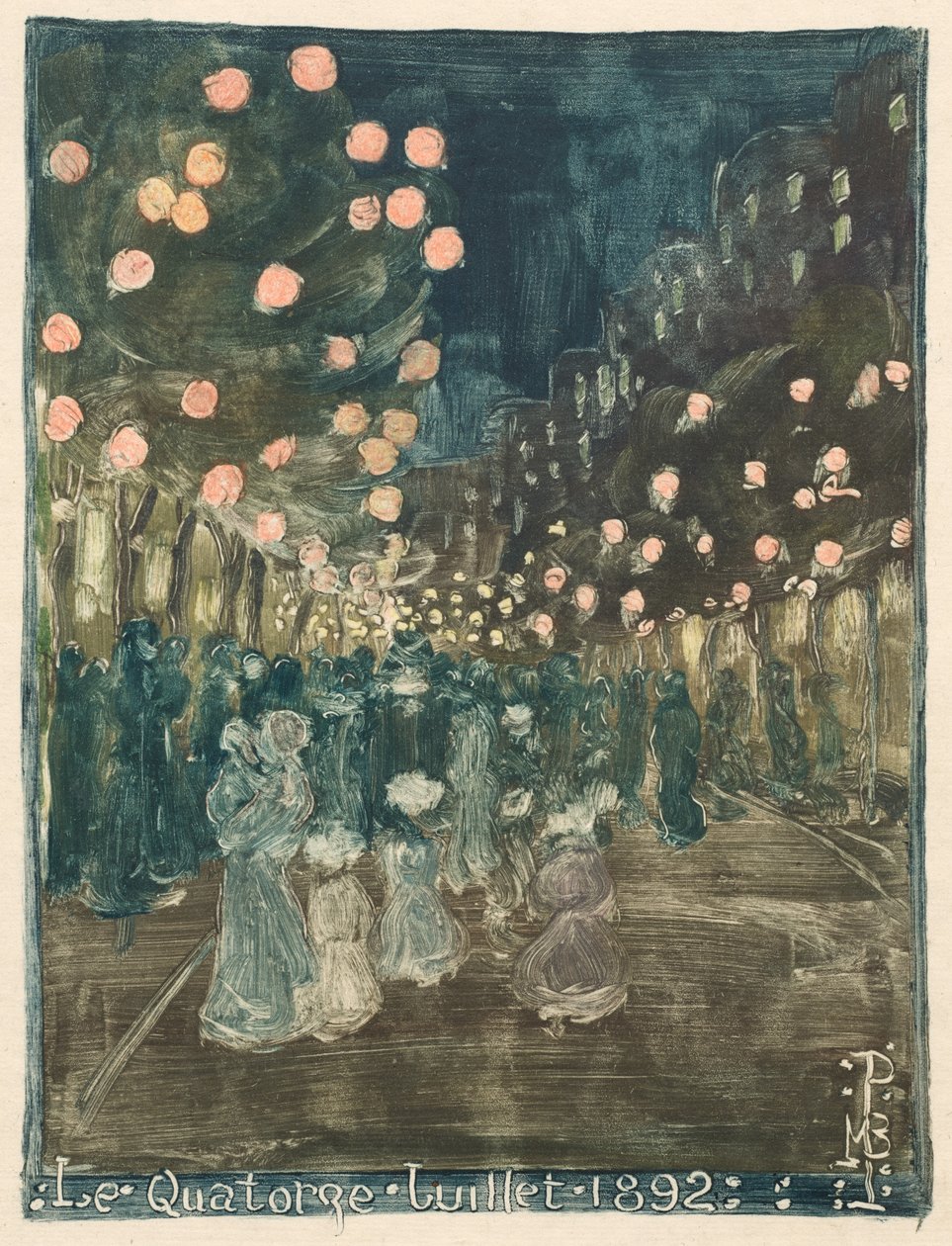 Día de la Bastilla de Maurice Brazil Prendergast