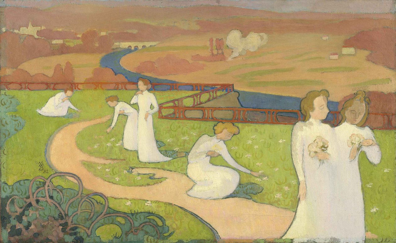 Abril, 1892 de Maurice Denis