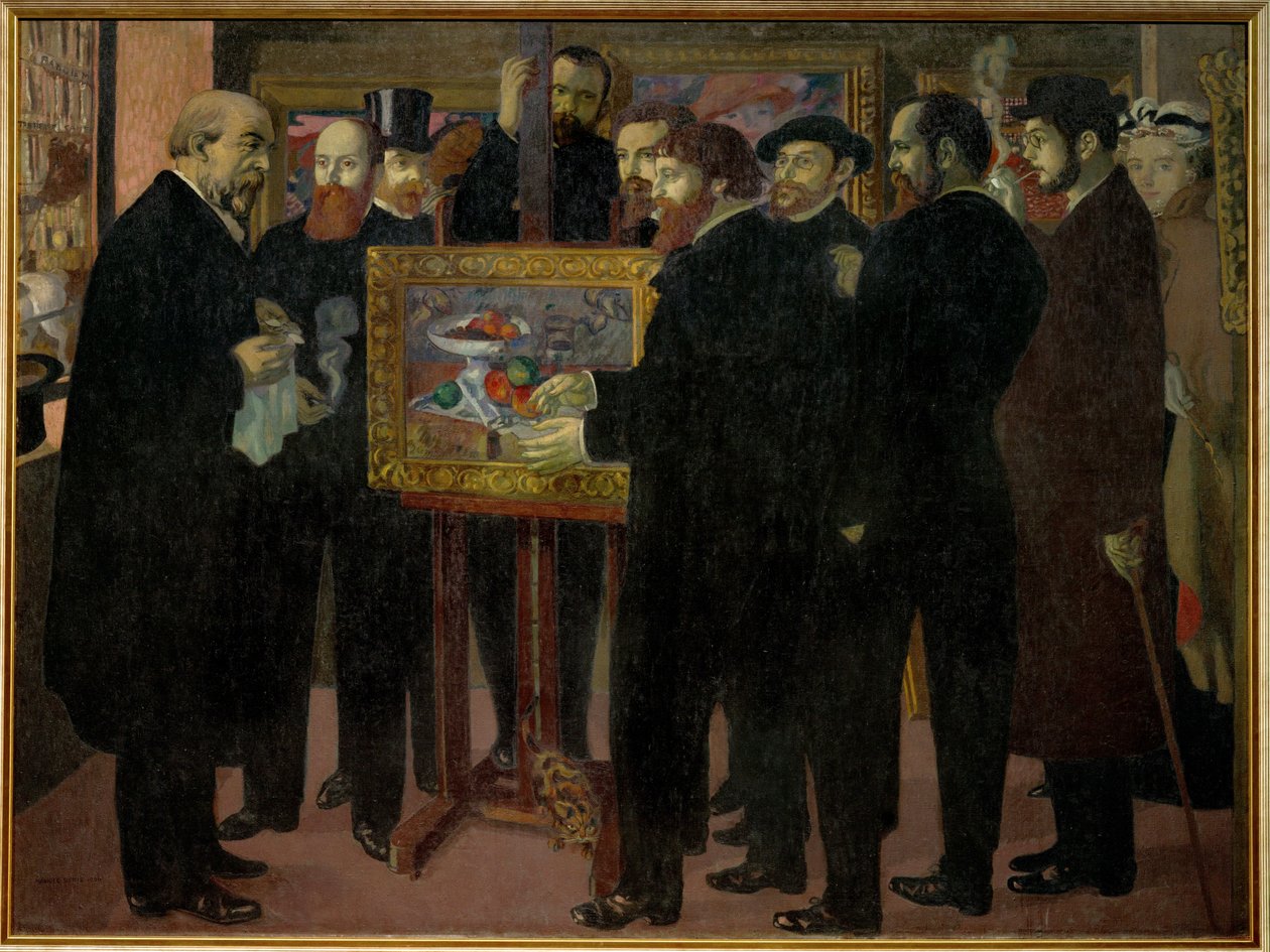 Homenaje a Cezanne de Maurice Denis