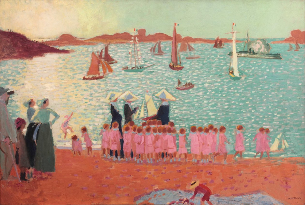 La Colonie de vacances, 1913 de Maurice Denis