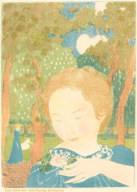 Las actitudes son fáciles y castas de Maurice Denis