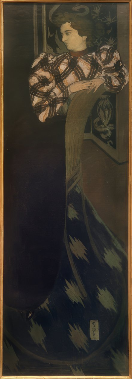 Madame Ranson en verde de Maurice Denis