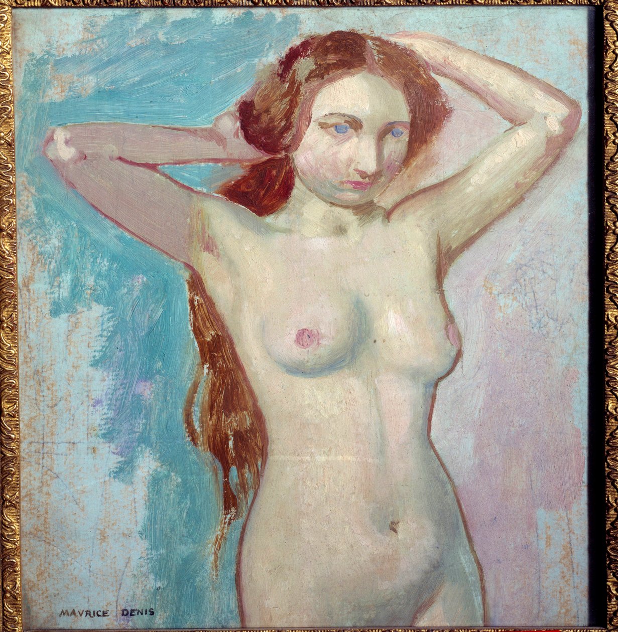 Desnudo peinándose de Maurice Denis