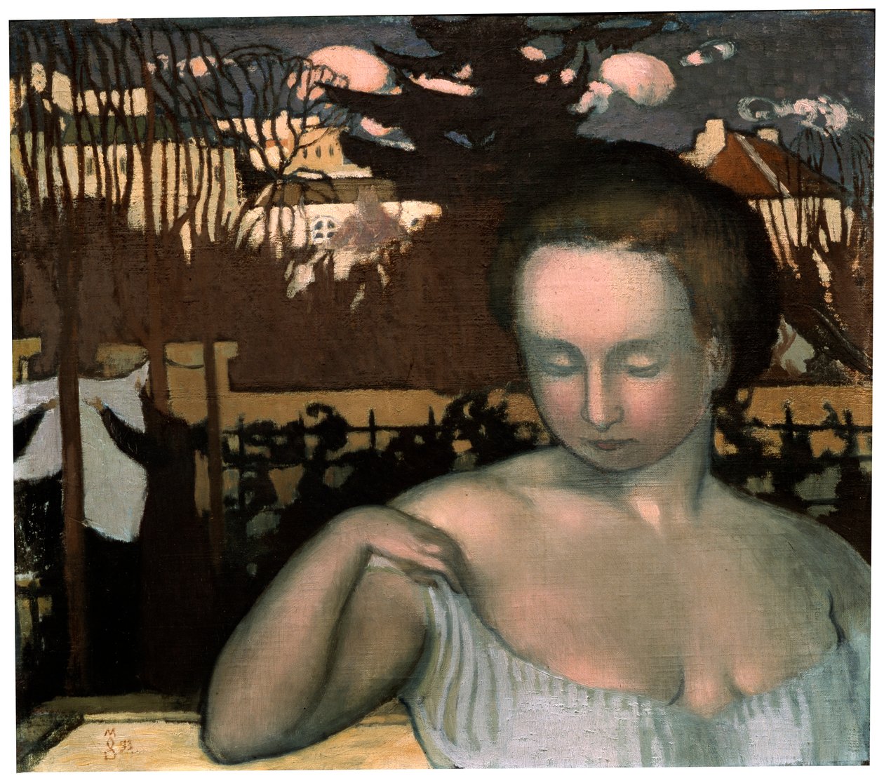 Retrato de la esposa del artista, 1893 de Maurice Denis