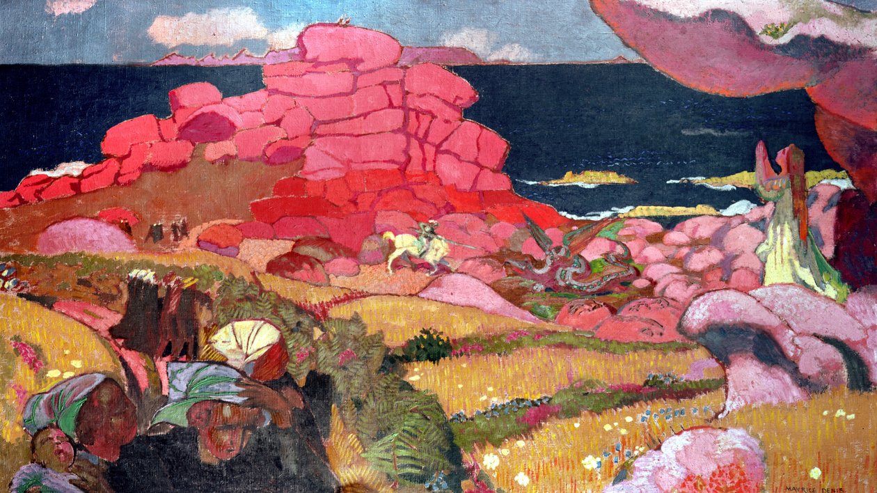San Jorge y el dragón de Maurice Denis