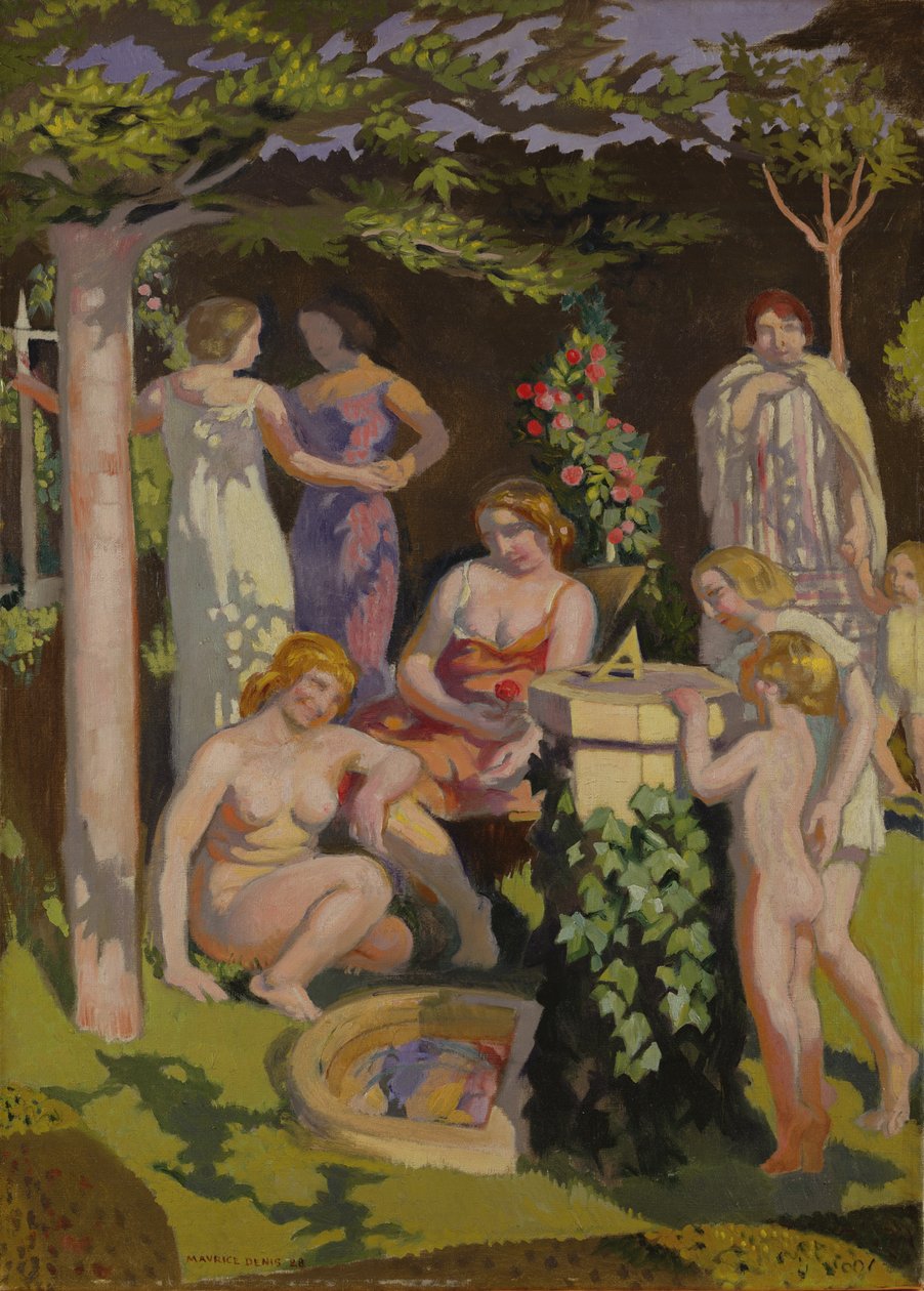 El reloj de sol, 1928 de Maurice Denis