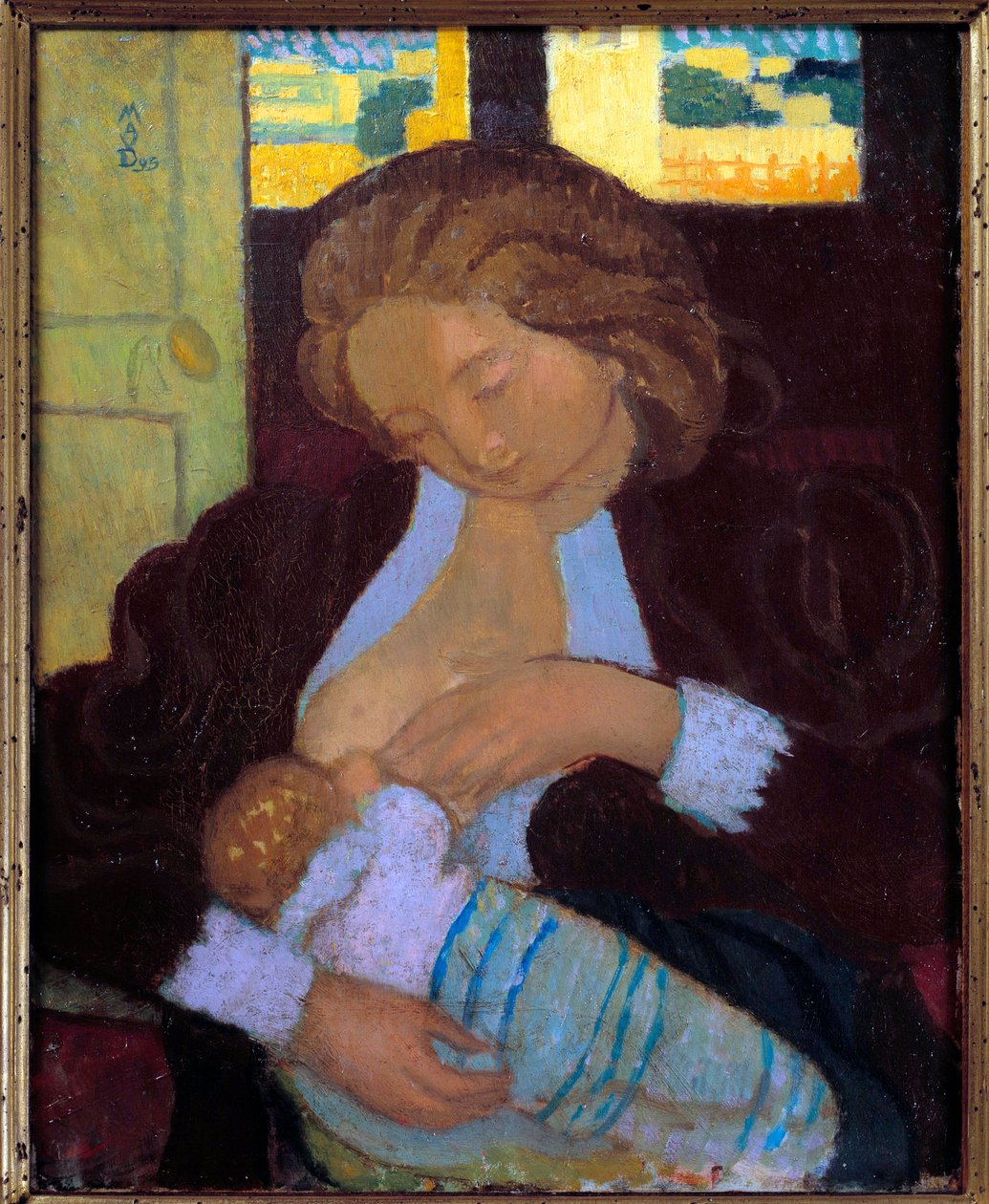 Mujer joven amamantando siglo XX de Maurice Denis