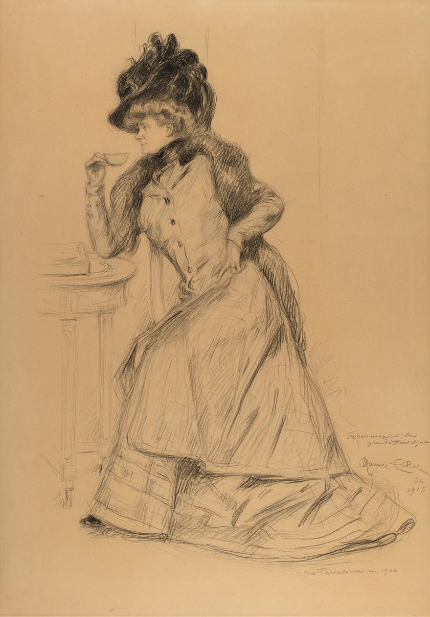 La Parisienne en 1906 de Maurice Eliot