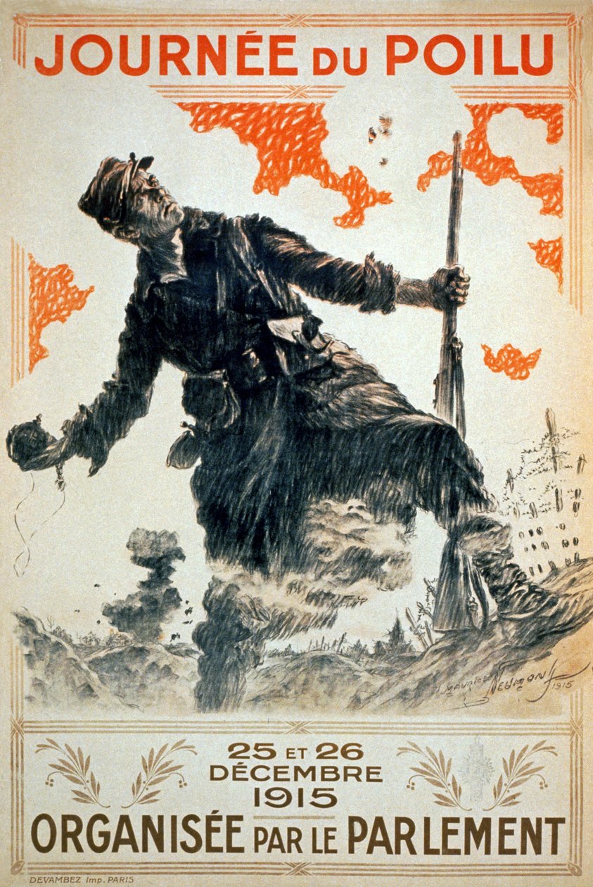 Día del Poilu, 1915 de Maurice Louis Henri Neumont